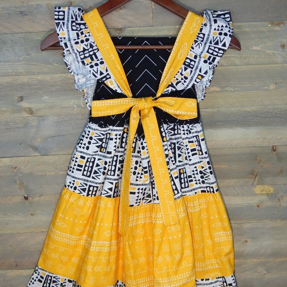 Beautiful Handmade Girl Dress size 7-8 - Picture 5 of 6